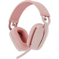 ราคา Logitech HEADSET หูฟังเกมส์มิ่งไร้สาย รุ่น ZONE VIBE100 Lightweight Wireless Headphone ROSE Bluetooth v5 2 981 001215 ประกัน 1 ปี By synnex (16425084799)