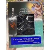 ราคา สควิคอิงค์ เฟตตูชินี่ พาสต้า 500 G Squid ink Fettuccine Pasta (15198254739)
