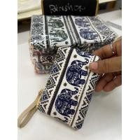 ราคา ใหม่ กระเป๋ากราฟฟิกลายช้างน่ารัก กระเป๋าตังค์ใส่เหรียญใส่แบงค์ ลายช้าง คละสี คละลาย ของชำร่วย ของที่ระลึก (19361392909)