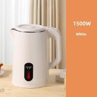 ราคา XiaoZhubangchu กาต้มน้ำ สองชั้น Teko Listrik อุณหภูมิคงที่อัจฉริยะ Teko Listrik กันลวกปิดเครื่องอัตโนมัติ (19401836443)