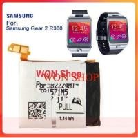 ราคา แบตเตอรี่ Samsung Gear 2 SM R380 SM R381 R380 R381 แบตเตอรี่ 300mAh 1 14Wh SMR380 Gear2 (12396387717)