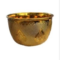 ราคา ขันน้ำลายไทย ขันน้ำพลาดสติก ลายไทย ขนาด 10cm (20898043344)