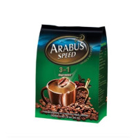 ราคา กาแฟ Arabus Speed Original Espresso 3in1 อาราบัส แบบชง 18กรัมx30ซอง (20670776568)