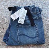 ราคา LEE กางเกง ยีนส์ ขายาวชาย เอวยืดปรับได้ สียีนส์ฟอก ของแท้ (20250945006)