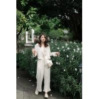 ราคา Collections ลอยแก้ว Top เสื้อแบบผูกเชือก เสื้อผ้าผู้หญิง เสื้อผ้าแฟชั่น เนื้อผ้า Cotton 100 สีละมุน ใส่สบาย ฟรีไซส์ พร้อมส่ง (20877437859)