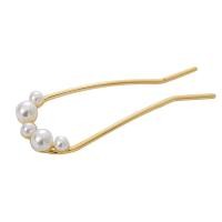 ราคา UNILOVE ปิ่นปักผมประดับมุก รูปตัวยู ปิ่นปักผมจีน ปิ่กปักผมมุกเจ้าสาว ประดับไข่มุก สไตล์ชาติพันธุ์ Pearl U Shaped Hairpin รุ่น U H0001 (21208585056)