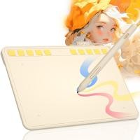 ราคา Ugee S640 แท็บเล็ตการวาดภาพกราฟิกปากกาแท็บเล็ตแท็บเล็ตกราฟิกพร้อมสไตลัสไร้แบตเตอรี่ 8192 ระดับและปุ่มลัดที่ปรับแต่งได้ 10 ปุ่ม เมาส์ปากกา (20891274115)