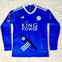 ราคา เสื้อบอลเลสเตอร์ แขนยาว 2023 2024 ชุดฟุตบอลทีม ใหม่ล่าสุด ครบชุด (21062169476)