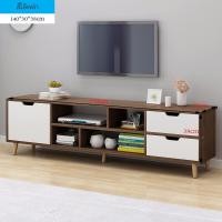 ราคา 140CM ชั้นวางทีวี 65 55 32นิ้ว โต๊ะวางทีวี ตู้วางทีวี ที่วางทีวี โต๊ะวางทีวีมีลิ้นชัก สไตล์เรียบง่าย สินค้ามี 2 ขนาดให้เลือก (20691458034)