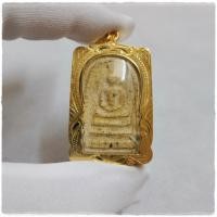 ราคา สมเด็จวัดระฆัง สมเด็จบางขุนพรหม เนื้อแตกลายงาเก่า สวยงามน่าบูชา งานเลี่ยมกรอบทองไมคร่อนสวยงาม (17504208673)