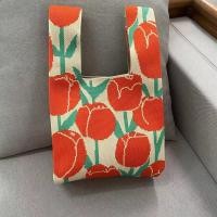 ราคา เวอร์ชั่นเกาหลี ถักนิตติ้ง กระเป๋าใบเล็ก สีตัดกัน กระเป๋าถักนิตติ้ง กระเป๋าถือแบบสบาย ๆ สี กระเป๋าใบเล็ก (21041975344)