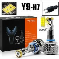 ราคา ของแท้ Y8 รุ่นใหม่20231คู่ หลอดไฟหน้าLedมินิโปรเจคเตอร์ รุ่นY8 Y9 Y6 ขั้ว H4 RHD ไฟหน้าLED Mini Projectorรุ่นRและY6D R ขั้ว H4 9005 HB3 หลอดไฟ H4 หลอดไฟ H7 (21036934524)