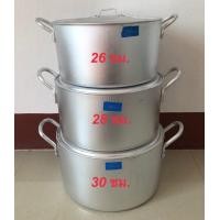 ราคา หม้อเวียดนาม หม้ออลูมิเนียม หม้อหุงต้ม ขนาด16 30 ซม มี3 Set ให้เลือก นำเข้าจากเวียดนาม (6183914555)