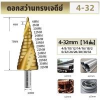 ราคา GREENER ดอกสว่านทรงเจดีย์ หัวสว่านเจดีย์ ดอกเจาะ ดอกสว่าน ทรงเจดีย์ ดอกเจดีย์เจาะขยายรู3ชิ้น เจาะขยายรู (20902072242)