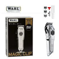 ราคา Wahl 8509 Professional Hair Clipper 5 Star Series Metal Edition Cordless Magic Clip With Stagger Tooth Blade (19786786731)
