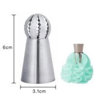 ราคา หัวบีบรัสเซีย หัวบีบโดม หัวบีบครีม ไอซิ่ง แต่งหน้าเค้ก Ball Nozzle (19842986682)