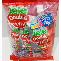 ราคา เจเล่ ดับเบิ้ล เยลลี่ เยลลี่คาราจีแนนผสมวุ้นมะพร้าว 125กรัม x 3ซอง (13717208183)