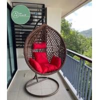 ราคา ชิงช้ารังนก Size L ราคาโรงงาน กระเช้าชิงช้าหวายเทียม เก้าอี้หวายรังนก ตกแต่งบ้าน สวน แถมฟรี เบาะรองนั่งพร้อมหมอน ครบ (17107677497)