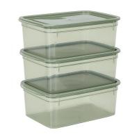 ราคา INDEX LIVING MALL ชุดกล่องอาหาร รุ่นคลิกล็อค จำนวน 6ชิ้น ชุด ขนาด 1050 มล สีเขียว (20499680354)