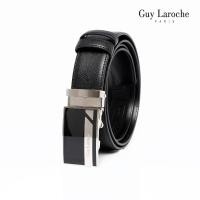 ราคา Guy Laroche เข็มขัดหนังผู้ชาย สีดำ MGB0022 BL41 (21229792327)
