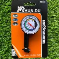 ราคา KHUN DU คุณตู้ เกจ์วัดลมยางพลาสติกสีดำ เกจ์วัดลมยางสเเตนเลส เกจ์วัดลมยางเหล็ก เกจ์วัดลมยางรถยนต์ มอเตอร์ไซค์ (21262101149)