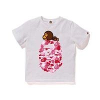 ราคา BAPE clothing summer pe head cartoon camouflage round neck short sleeved T shirt (20534512663)