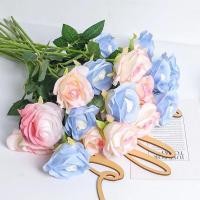 ราคา ช่อดอกไม้ดอกไม้ประดิษฐ์กุหลาบ1 2 5ชิ้นดอกไม้ปลอม50ซม สำหรับในร่มแจกันตกแต่งบ้านสวนตกแต่งงานแต่งงานกลางแจ้ง (21225595806)