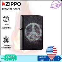 ราคา Zippo Black Matte Peace On Flag Classic Windproof Pocket Lighter Zippo 28864 Lighter Without Fuel Inside สันติภาพสีดําด้าน ไฟแช็กไม่มีเชื้อเพลิงภายใน (12179843345)