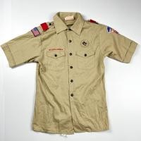 ราคา เสื้อบอยสเก๊าท์ เสื้อเชิ้ต แขนสั้น Boy Scouts Of America Uniform Shirt Short Sleeve Patches บอยสเก้าท์ อเมริกา มี 1ตัว สภาพตามรูป (21252295286)