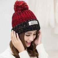 ราคา หมวกถักไหมพรม หมวกไหมพรมถัก หมวกปอมปอม สไตล์เกาหลี หมวกบินนี่แฟชั่นน่ารัก พร้อมส่งจากไทย ราคาถูก (20792257677)