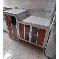 ราคา ตู้ครัวอลูมิเนียม วางเตาแก๊สพร้อมเก็บถัง 120 CM (20552922081)