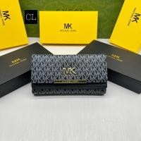 ราคา ุุ MK หนังยาว กระเป๋าสตางค์ผู้หญิงแฟชั่นใส่หลายบัตร กระเป๋าสตางค์หรู กระเป๋าสตางค์ (18662450744)