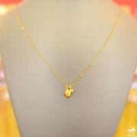 ราคา สร้อยคอเงินชุบทอง จี้น้ำเต้า Bottle Gourd ทองคำ 99 99 น้ำหนัก 0 1 กรัม ซื้อยกเซตคุ้มกว่าเยอะ แบบราคาเหมาๆเลยจ้า (8306494491)