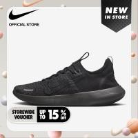 ราคา Nike Mens Free Rn Fk Next Nature Shoes Black (21108365215)