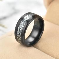ราคา BAC แหวนมังกรลายมังกรขายส่ง8มม สีทองเงิน (13547999021)