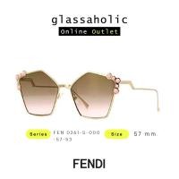 ราคา ลดกระหน่ำ แว่นกันแดด FENDI รุ่น FEN 0261 S ทรงห้าเหลี่ยม สีBrown ดีไซน์เกร๋จนต้องร้องว้าว (10477112349)