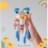 ราคา พวงกุญแจตุ๊กตาโครเชต์ น้องแมวตาโปน (21205332649)