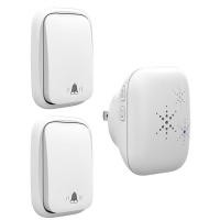 ราคา ไม่ใช้ถ่าน ออดไฟฟ้าไร้สาย กริ่งไร้สาย Self Powered Wireless Doorbell กระดิ่งเรียกคน กริ่งกดไร้สาย กระดิ่งไร้สาย (20944424741)