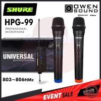 ราคา SHURE ไมค์ shure hpg 99 microphone 800MHZ ไมโครโฟน ไมโครโฟนไร้สาย ไมค์โครโฟน ไมค์ลอย ครอบครัวร้องเพลง (15194579364)