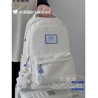 ราคา Backpack Mens Simple Ins Schoolbag Womens Large Capacity Senior high school Student Junior High School Student Schoolbag Computer Backpack Women (20874341671)