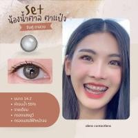 ราคา คอนแทคเลนส์กรองแสง Beauty soft gray รายเดือน แท้100 (20154301839)