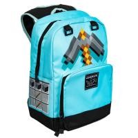 ราคา Kitsmall Minecraft กระเป๋านักเรียนโรงเรียนประถมเด็กกระเป๋านักเรียนกระเป๋าเป้สะพายหลัง (16079947772)