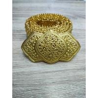 ราคา เข็มขัดชุดไทยเข็มขัดลายดอกพิกุลความยาวได้ถึงแอว40ถ้าแอวเล็กปรับระดับเขาตามสายได้เลยจ้า (12534329145)