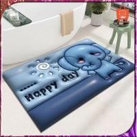 ราคา ผ้าเช็ดเท้า 3D พรมขนสั้น พรมปูพื้น พรมเช็ดเท้า พรมเช็ดเท้าห้องน้ํา พรมห้องครัว ลายการ์ตูน ลายดอกไม้ 3มิติ ดูดซับน้ำได้ดี 40X60CM (18906472211)