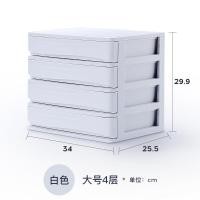 ราคา กล่องเก็บของบนโต๊ะตู้จัดระเบียบเอกสารขนาด A4แบบลิ้นชักกล่องเก็บของจิปาถะเครื่องเขียนชั้นวางของหลายชั้นสำหรับสำนักงาน (20697361548)