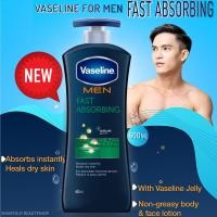 ราคา Vaseline Men Healing Moisture Body Lotion Fast Absorbing 600ml โลชั่นบำรุงผิวกายสำหรับผู้ชายสูตรพิเศษจากวาสลีนเม็นสินค้านำเข้าของแท้จากต่างประเทศ (10386853537)