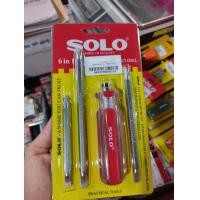 ราคา ไขควงสลับ 6 in 1 006L SOLO (20534349446)