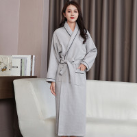 ราคา Smartconn 100 เสื้อคลุมอาบน้ำผ้าฝ้ายผู้หญิงวาฟเฟิลกิโมโนเสื้อคลุมอาบน้ำชุดนอนสปาเสื้อคลุมชุดนอนดูดน้ำเสื้อคลุมอาบน้ำเพื่อนเจ้าสาวเสื้อคลุมเสื้อคลุมอาบน้ำฤดูใบไม้ร่วงเสื้อคลุม (2020504497)