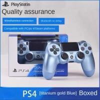 ราคา SONY เกมแพดควบคุมเกม PS4จอยสติ๊กไร้สายตัวควบคุมบลูทูธการสั่นสะเทือนสำหรับคอนโซลเกม PS4เดิม PS4คอนโซลเกมโปรพีซีบาง (19326387486)