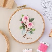 ราคา ชุดฝึกปักผ้า เซ็ทอุปกรณ์ปักผ้าด้วยมือ งานปักมือ พร้อมส่ง จากไทย (18716106481)